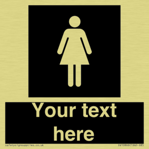 Custom information: black panel female